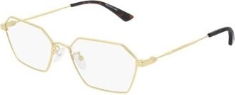 Alexander McQueen Glasses, male, Yellow, 56 MM, Mq0231Oa 002 Optical Frame