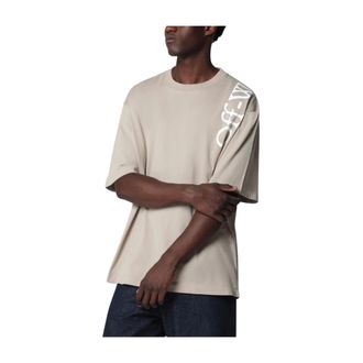 Off-white Vertical Bookish Skate S/S Tee - male - Off White - T-Shirts - Beige - S - Tops