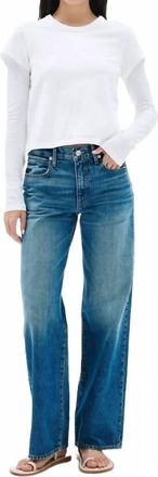 Slvrlake Denim Jazmine Mid Rise Jeans In Troubled Mind