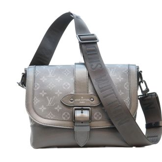 Louis Vuitton Black Monogram Eclipse Shoulder Bag (Pre-Owned)