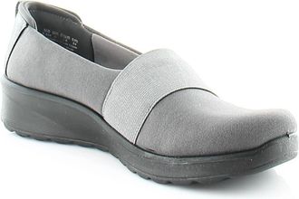 Bzees Womens Gracie Shoes In Granite Gray