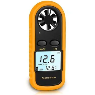 OEM Anem&oacute;metro Port&aacute;til, Anem&oacute;metro Digital De Alta Precisi&oacute;n (&plusmn;5%) Con Retroiluminaci&oacute;n Lcd, Anem&oacute;metro Port&aacute;til Para Exteriores
