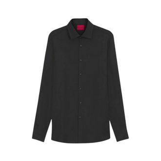 HUGO BOSS Overhemden, Heren, Zwart, 2Xl, Hugo - Shirts > Casual Shirts