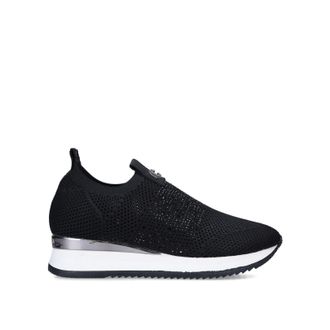 Carvela Womens Janeiro 2 Sneakers - Black Fabric - Size UK 3
