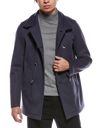 Herno Wool & Cashmere-Blend Coat