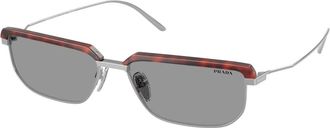 Prada Prd64S Zonnebril - Heren - Accessoires - Bruin - Maat: 58 MM