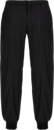 Prada Black Silk blend pants