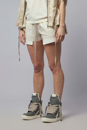 Rick Owens Woven Shorts - Fog Boxers