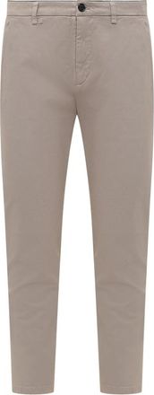 Department Five Beige Slim Chino Trousers