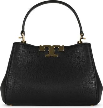 Tory Burch Eleanor Soft Mini Satchel - Dames - Handtassen - Zwart - ONE Size - Tassen