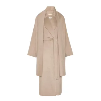 Max Mara Dames, Mantels, Bruin, Maat: 2XS Zijde