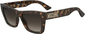 Moschino Zonnebrillen - Dames - Zonnebrillen - Bruin - 54 MM - Accessoires