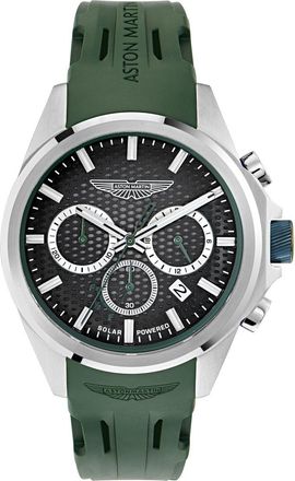 Aston Martin Aml Thrill Hlc W Mens Green Watch MTRH2S604 Silicone - One Size