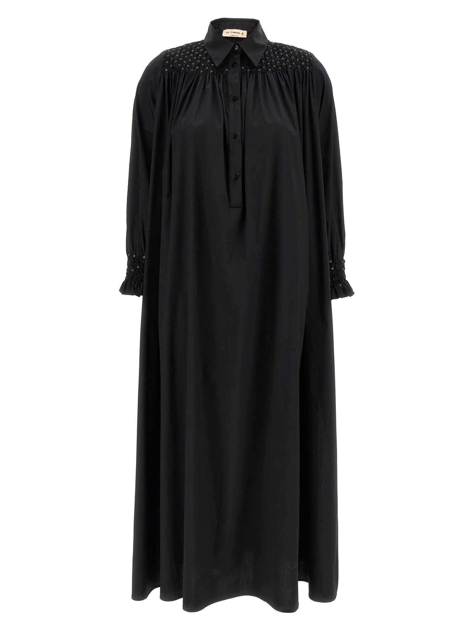 ワンピース LE TWINS SS25 'Anita' dress (ANITA NERO) Le Twins: Black Clothing now up to −80% | Stylight