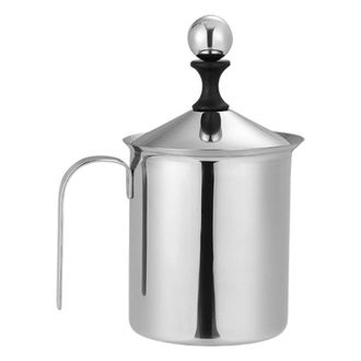 OEM Espumador De Leche Port&aacute;til Fabricado En Acero Inoxidable Con Doble 800