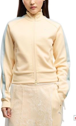 Puma T7 Always On Track Jacket in Buttercream/creme De Mint at Nordstrom, Size X-Small