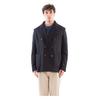 Circolo 1901 Heren, Jassen, Blauw, Maat: XL Wol