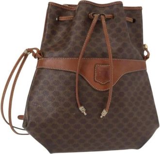 Celine Pre-owned Bucket Bags, female, Brown, Size: ONE SIZE Pre-owned Plastic Bucket Bag