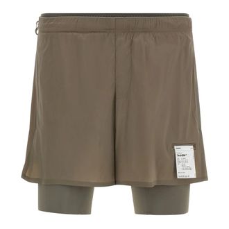 SATISFY Casual Shorts, male, Brown, S, Bermuda Shorts