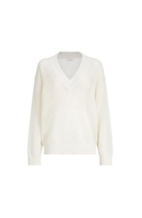 Brunello Cucinelli Cashmere net sweater in Panama at Nordstrom, Size Xx-Large Eu