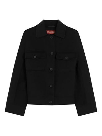 Max Mara button-fastening jacket - Black