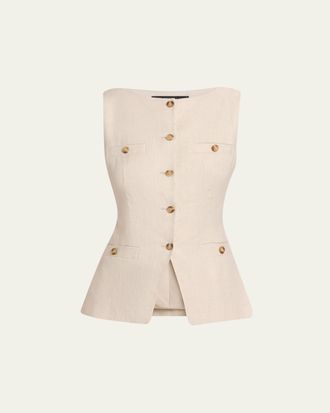 Toccin Amra Boat-Neck Vest