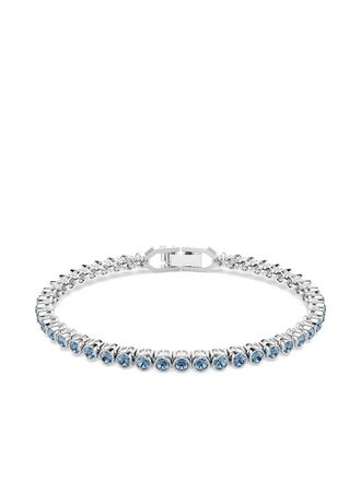 Swarovski Imber Emily Tennis crystal-embellished bracelet - Blue