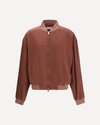 Versace Overdyed silk Jacket Male 48
