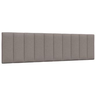 vidaXL Cuscino Testiera Tortora 180 Cm In Tessuto Vidaxl
