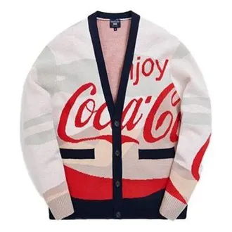 Kith x Coca-Cola x Mitchell & Ness Coke Mountains Cardigan Multi MNSWTRKM19026-MULT