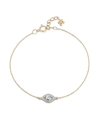 Mateo Bijoux Bracciale in oro 14 carati con diamanti