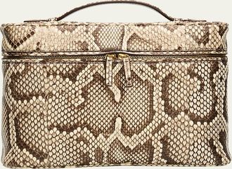 Bottega Veneta Bang Bang Python Top-Handle Bag