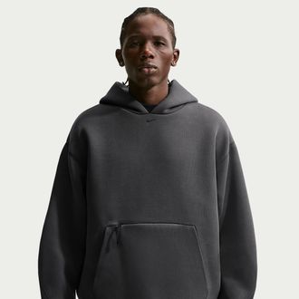 Nike Mens Tech Fleece Pullover Hoodie in Grey | IO9941-060