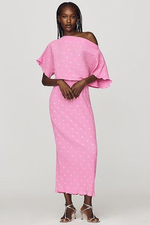 Never Fully Dressed Tilly Draped Midi Dress