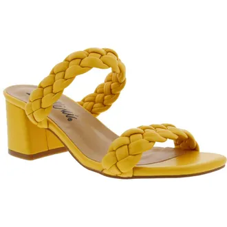 Bellini Fuss Block Heel Sandal in Yellow at Nordstrom Rack, Size 6.5