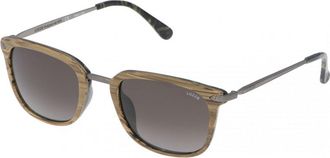 Lozza Womens SL4028M520ANB 52 Sunglasses - Brown - One Size