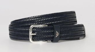 Emporio Armani Cintura Emporio Armani in pelle intrecciata