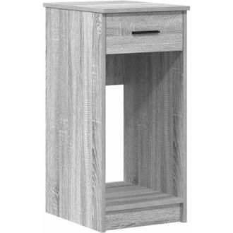 vidaXL Vidaxl - Supporto a Torre per Computer con Cassetto Grigio 35x45x77 cm