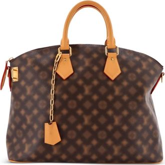 Louis Vuitton Neo Lockit Limited Edition Blurry tas met monogram canvas - Bruin