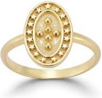 Chloe and Madison Stars Statement Ring in Gold at Nordstrom Rack, Size 7