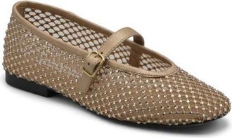 Charles by Charles David Westa Mary Jane Flat in Gold at Nordstrom, Size 8.5