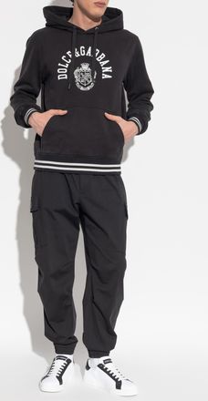 Dolce & Gabbana Hoodie, Mens, Black