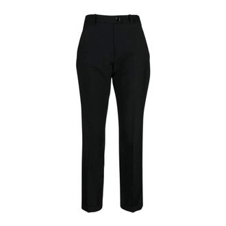 Sonia Rykiel Pantaloni a sigaretta in lana - - Trousers - Donna - Nero - S