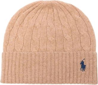 Ralph Lauren Pet - Dames - Hoeden - Bruin - ONE Size - Wol - Accessoires