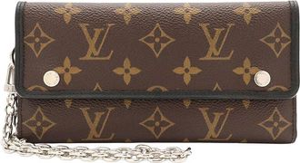 Louis Vuitton Multicolor Monogram Macassar Portefeuille Ron Long Wallet (Authentic Pre-Loved)