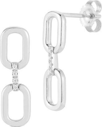 Nephora 14K 0.02 Ct. Tw. Diamond Link Studs