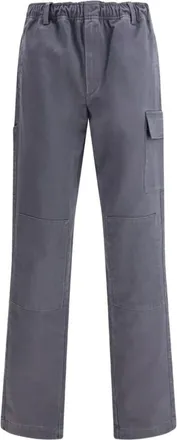 GR10K Washed Cargo Pants - Heren - Straight fit broeken - Grijs - L - Katoen - Broeken