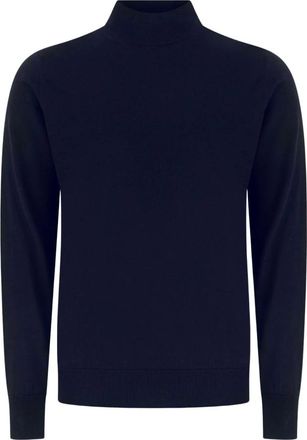 Alpha Studio Dolcevita - - Knitwear - Uomo - Blu - L