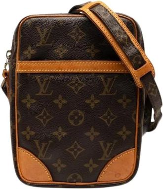 Louis Vuitton Pre-owned Cross Body Bags, female, Brown, Size: ONE SIZE Pre-owned The Danube