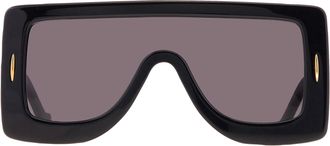 Loewe Chunky Anagram Smoke Shield Unisex Sunglasses LW40104I 01A 00